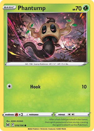 Phantump 016/196 [SWSH11: Lost Origin]