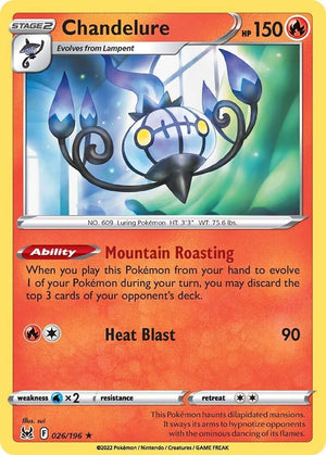 Chandelure 026/196 [SWSH11: Lost Origin]