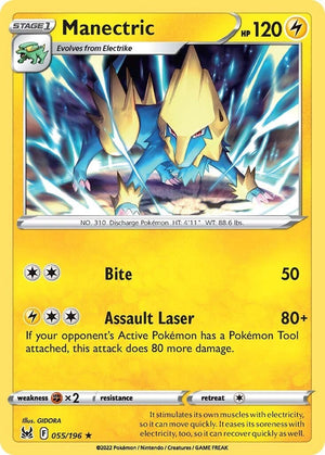 Manectric 055/196 [SWSH11: Lost Origin]