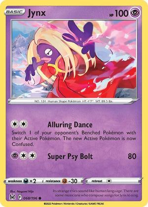Jynx 068/196 [SWSH11: Lost Origin]