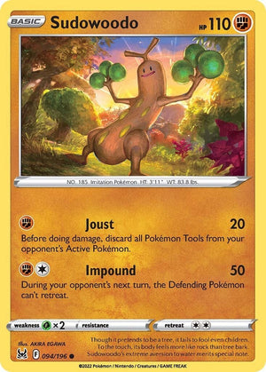 Sudowoodo 094/196 [SWSH11: Lost Origin]