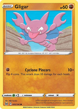 Gligar 095/196 [SWSH11: Lost Origin]
