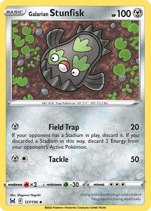 Galarian Stunfisk 127/196 [SWSH11: Lost Origin]