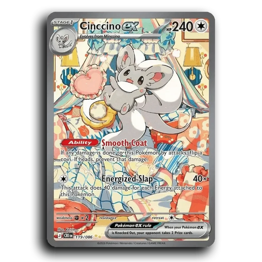 Cinccino ex (119/086) [Chaos Rising]