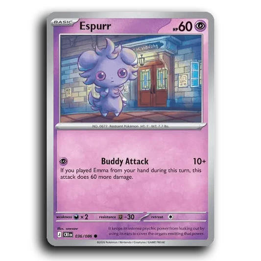 Espurr (036/086) [Chaos Rising]
