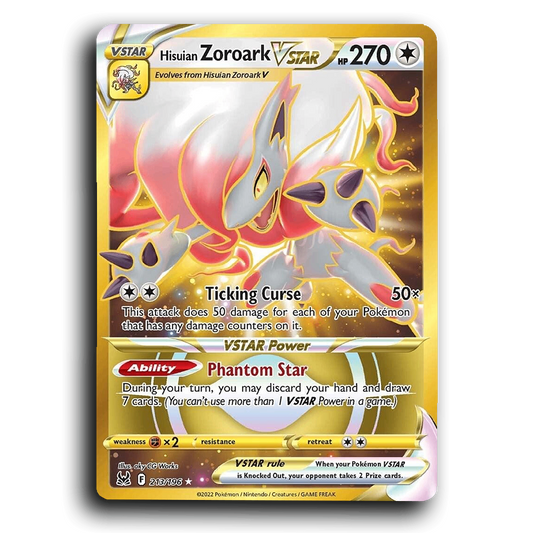 Hisuian Zoroark VSTAR (213/196) [Lost Origin]