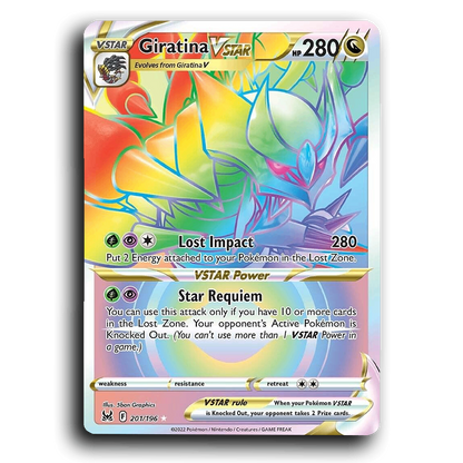 Giratina VSTAR (201/196) [Lost Origin]