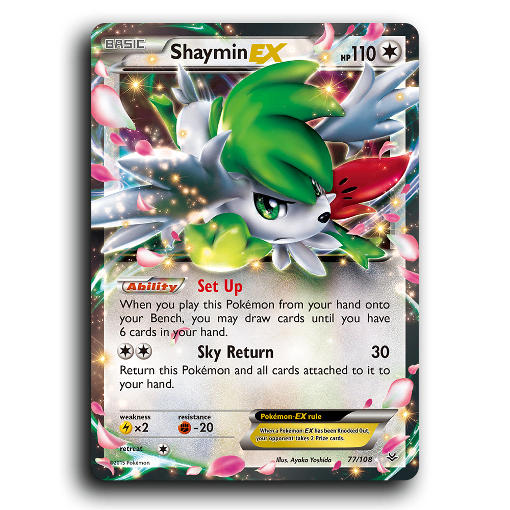 Shaymin EX (77/108) [Roaring Skies]