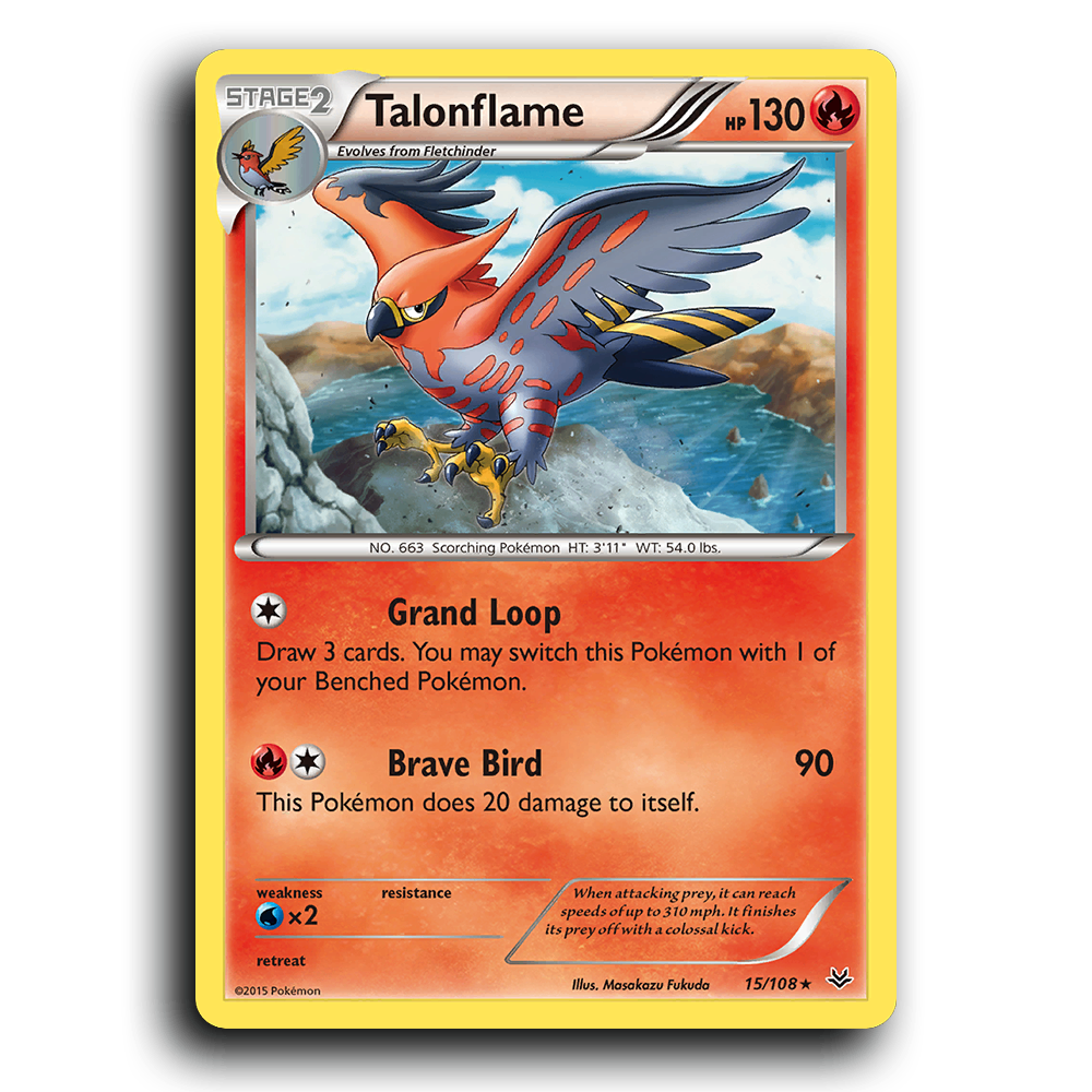 Talonflame (15/108) [Roaring Skies]