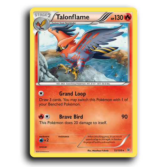 Talonflame (15/108) [Roaring Skies]