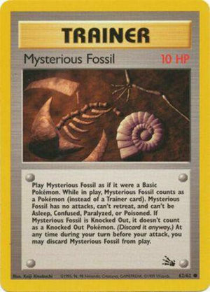 Mysterious Fossil 62/62 [Fossil]