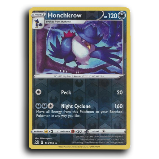 Honchkrow (115/196) [Lost Origin]