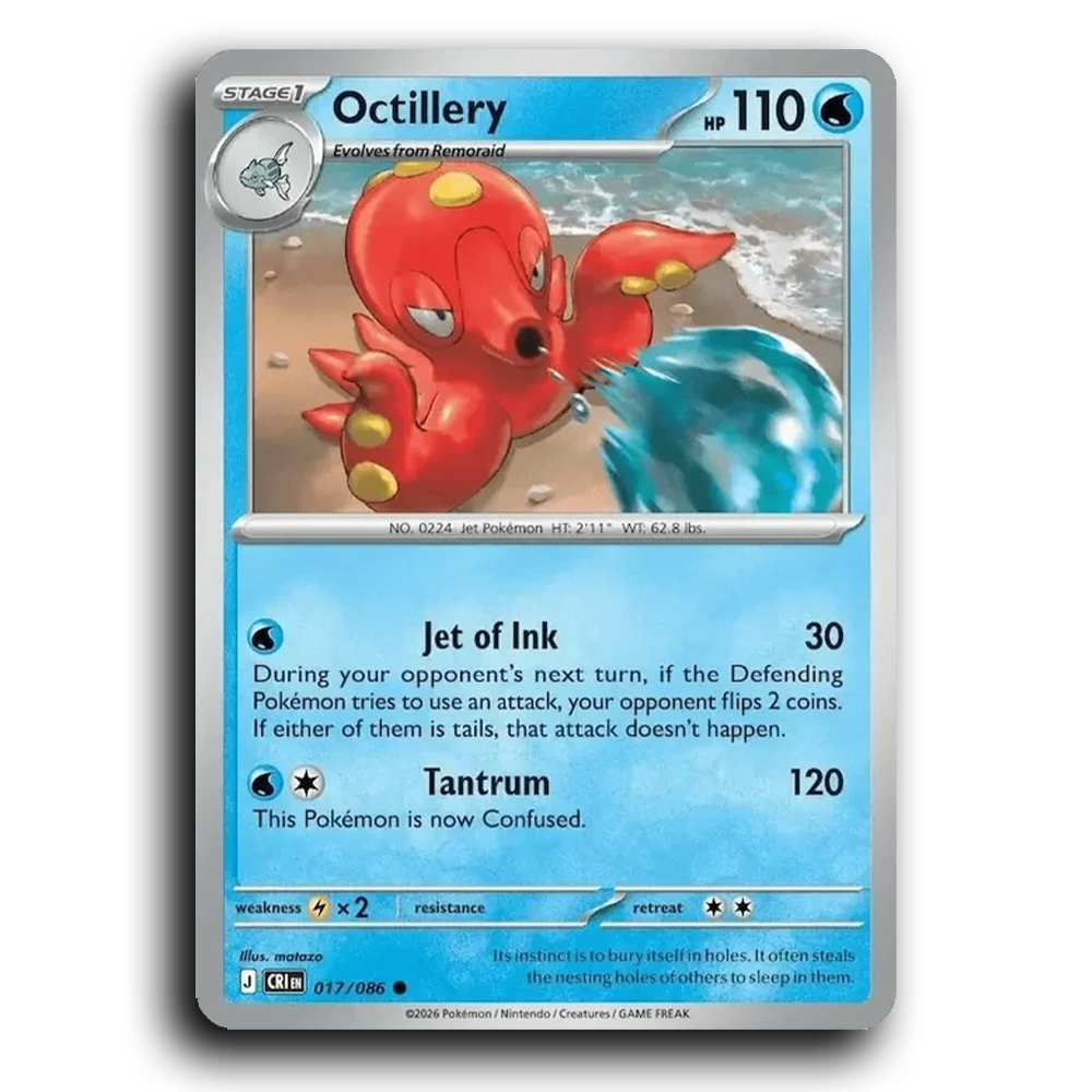 Octillery (017/086) [Chaos Rising]