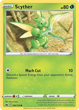 Scyther 006/159 [SWSH: Crown Zenith]