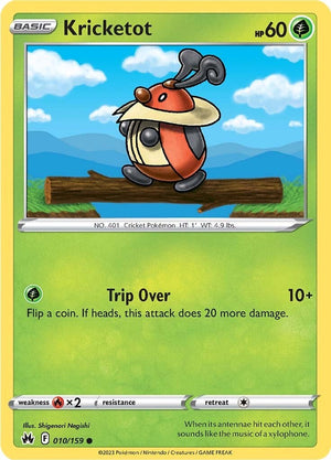 Kricketot 010/159 [SWSH: Crown Zenith]