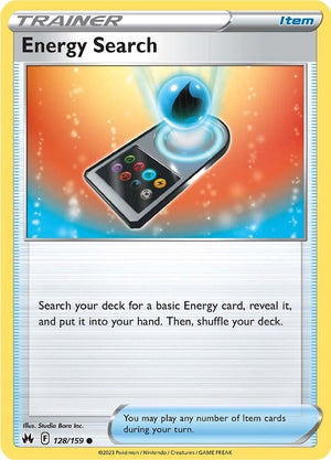 Energy Search 128/159 [SWSH: Crown Zenith]
