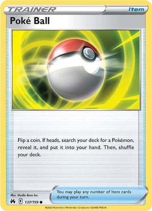 Poke Ball 137/159 [SWSH: Crown Zenith]
