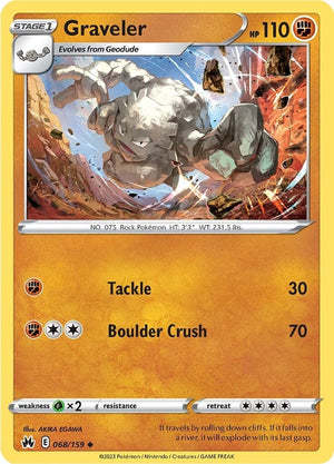 Graveler 068/159 [SWSH: Crown Zenith]