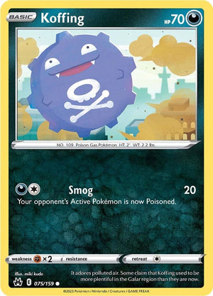 Koffing 075/159 [SWSH: Crown Zenith]