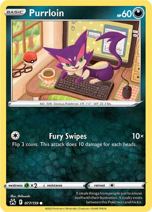 Purrloin 077/159 [SWSH: Crown Zenith]