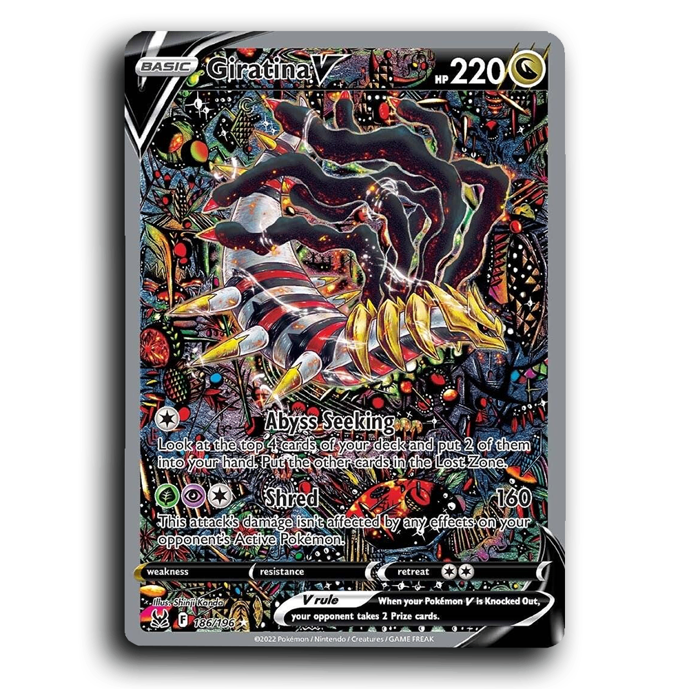 Giratina V (186/196) [Lost Origin]