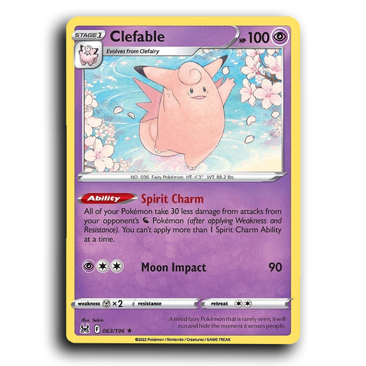 Clefable (063/196) [Lost Origin]