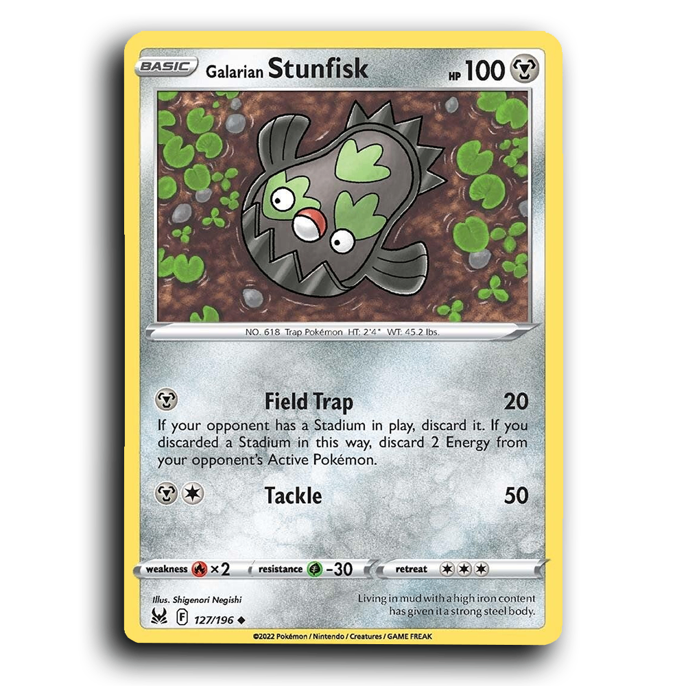 Galarian Stunfisk (127/196) [Lost Origin]
