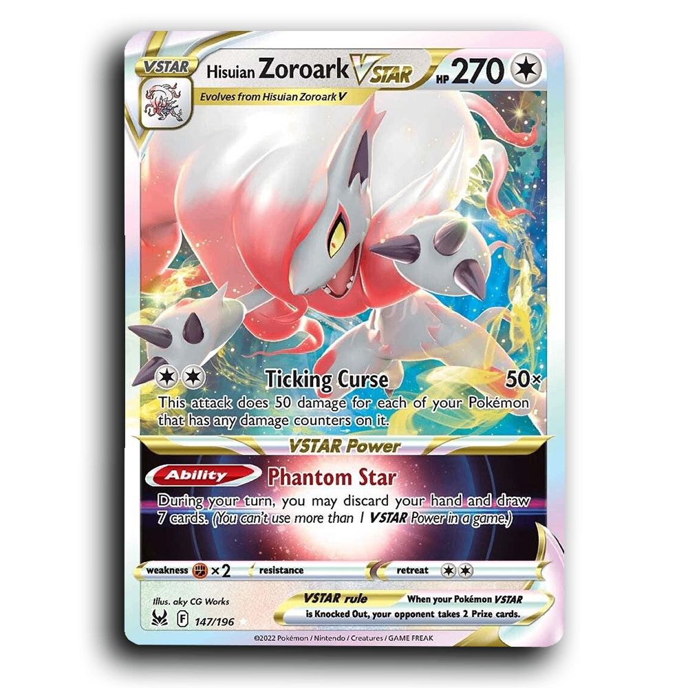 Hisuian Zoroark VSTAR (147/196) [Lost Origin]