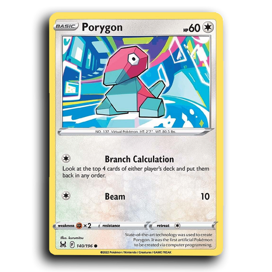 Porygon (140/196) [Lost Origin]