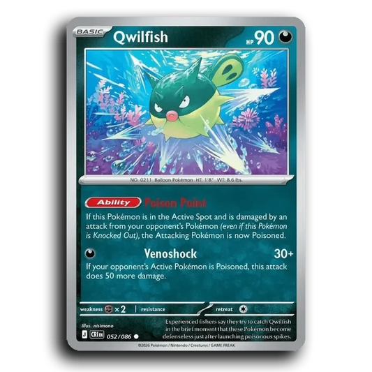 Qwilfish (052/086) [Chaos Rising]
