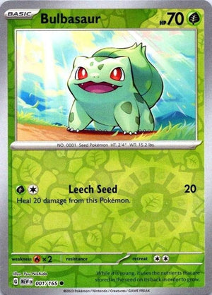 Bulbasaur - 001/165 [SV: Scarlet & Violet 151]