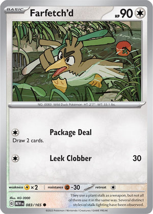 Farfetch'd [MEW - 083/165]