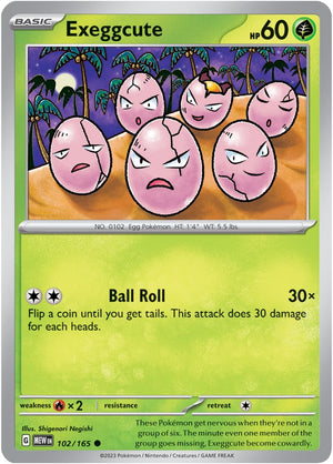 Exeggcute [MEW - 102/165]
