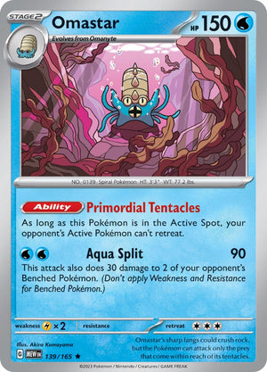 Omastar [MEW - 139/165]