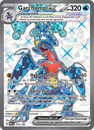 Garchomp ex - 219/182 [SV04: Paradox Rift]