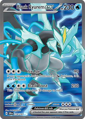 Black Kyurem ex - 218/191 [SV08: Surging Sparks]
