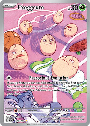 Exeggcute - 192/191 [SV08: Surging Sparks]