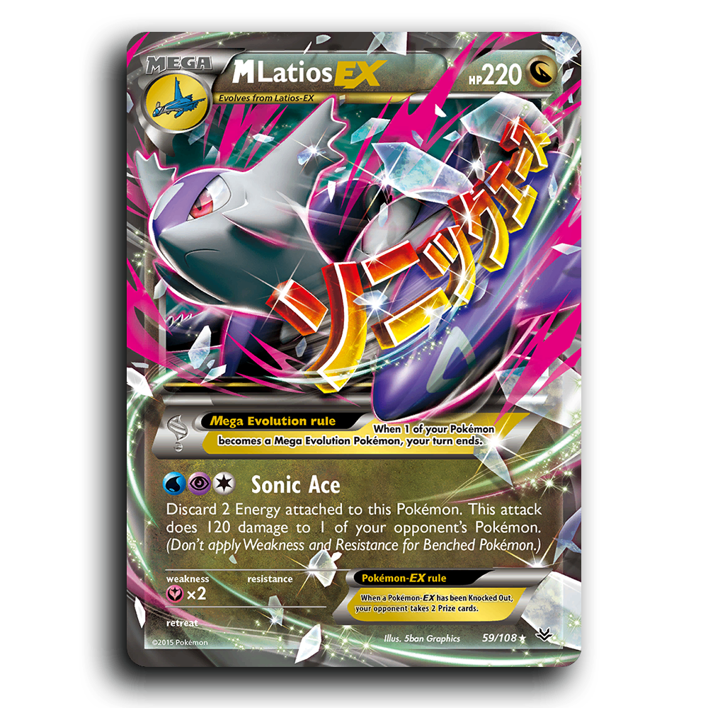 M Latios EX (59/108) [Roaring Skies]