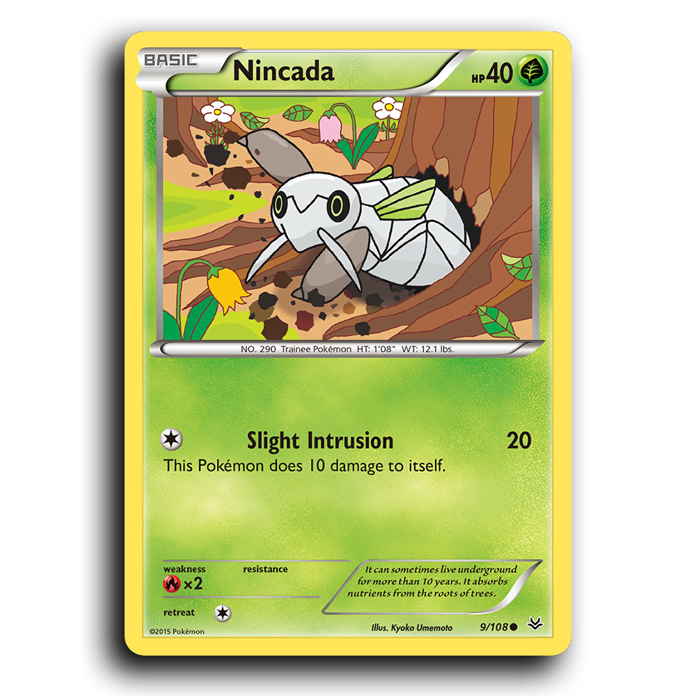 Nincada (9/108) [Roaring Skies]