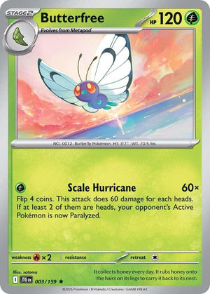 Butterfree 003/159 [SV09: Journey Together]