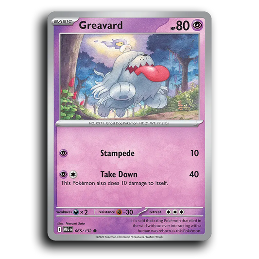 Greavard - 065/132 [Mega Evolution]