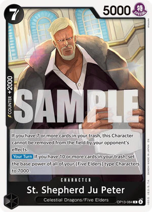St. Shepherd Ju Peter OP13-084 [Carrying On His Will]