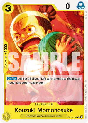 Kouzuki Momonosuke OP13-105 [Carrying On His Will]