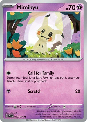 Mimikyu 042/094 [ME02: Phantasmal Flames]