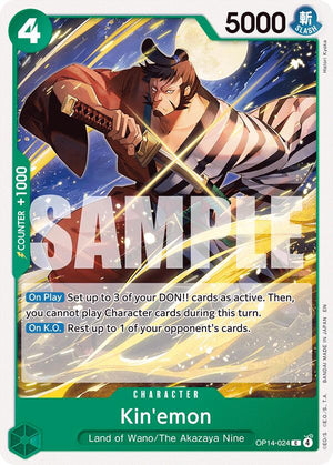 Kin'emon OP14-024 [The Azure Sea's Seven]