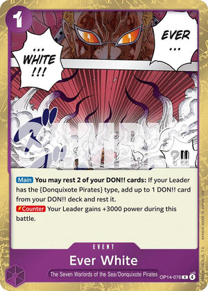 Ever White OP14-076 [The Azure Sea's Seven]