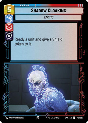 Shadow Cloaking 43/264 [A Lawless Time]