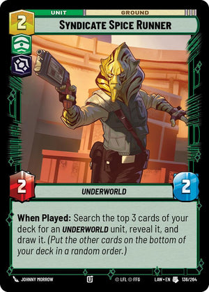 Syndicate Spice Runner 136/264 [A Lawless Time]