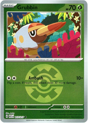 Grubbin (Quick Ball) [ASC - 017/217]