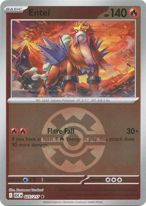 Entei (Quick Ball) [ASC - 025/217]